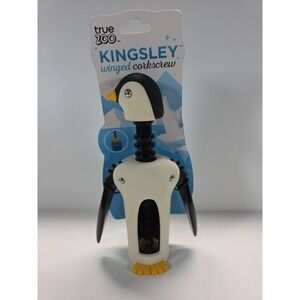 True Zoo Kingsley Soft Touch South Pole Penguin Winged Corkscrew 2015